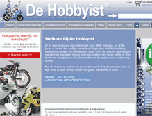 Tablet Screenshot of hobbyist.nl